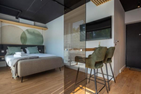 Green Studio apartment in Vanagupė, Palanga